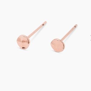 Gorjana Chloe Mini Studs in Rose Gold
